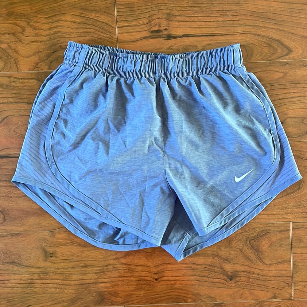 Nike Dri-Fit Periwinkle Purple Athletic Running Workout Shorts